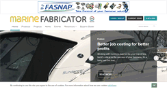 Desktop Screenshot of marinefabricatormag.com